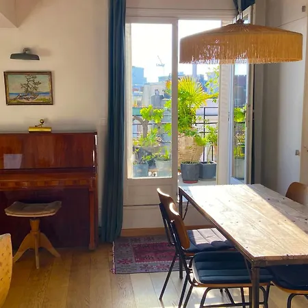 Pleasant With Terrace In Belleville Lägenhet Paris